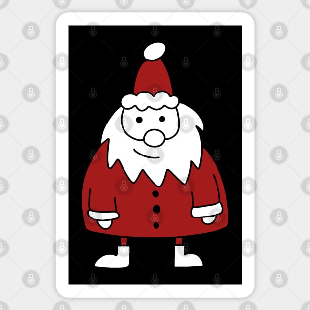 Santa Drawing Sticker by valentinahramov